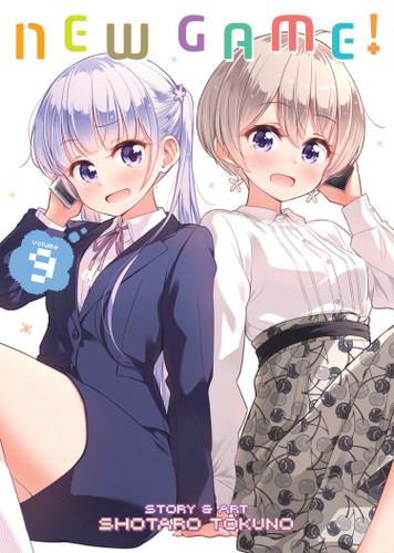 New Game! Vol. 9 (New Game!) book cover by Shotaro Tokuno