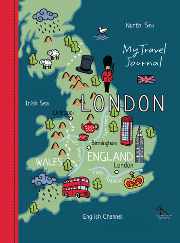 My Travel Journal, London book cover by D.A. Michaels