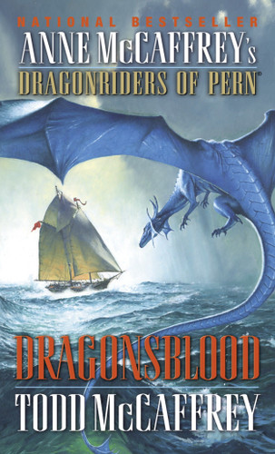 Dragonsblood (Dragonriders of Pern) book cover by Todd J. McCaffrey