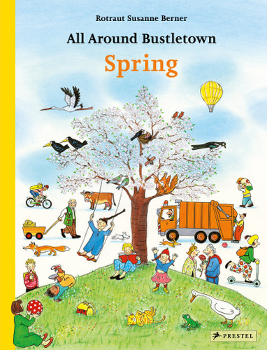 All Around Bustletown: Spring (All Around Bustletown Series) book cover by Rotraut Susanne Berner