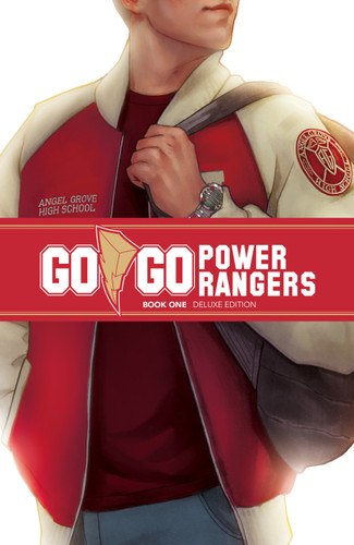Go Go Power Rangers Book One Deluxe Edition (Saban's Go Go Power Rangers) book cover by Ryan Parrott, Sina Grace