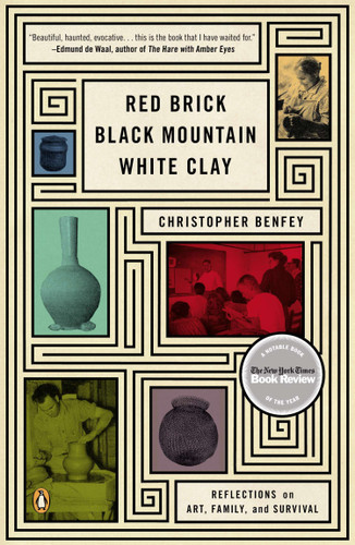 Red Brick, Black Mountain, White Clay: Reflections on Art, Family, and Survival book cover by Christopher Benfey