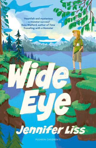 Wide Eye book cover by Jennifer Liss