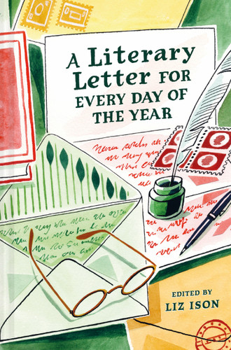 A Literary Letter for Every Day of the Year book cover by Liz Ison