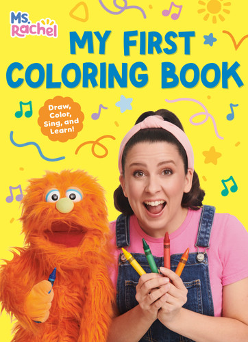 My First Coloring Book (Ms. Rachel) (Books by Ms. Rachel) book cover by Ms. Rachel