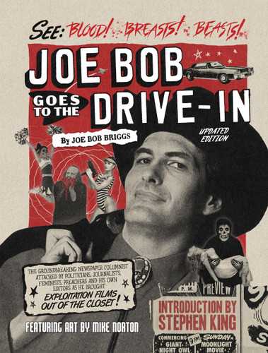 Joe Bob Goes to the Drive-In (Updated Edition) book cover by Joe Bob Briggs