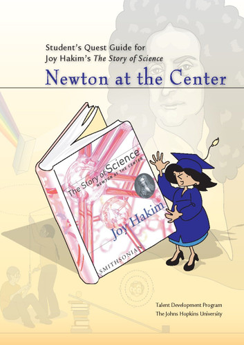 Student's Quest Guide: Newton at the Center: Newton at the Center (The Story of Science) book cover by Johns Hopkins University