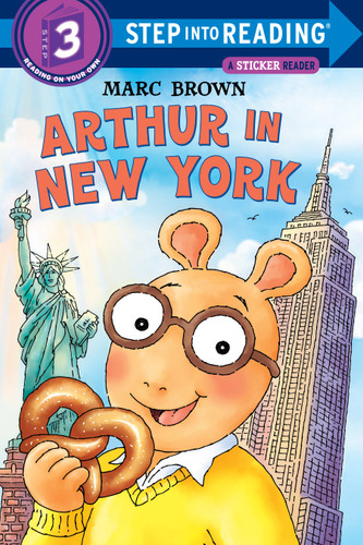Arthur in New York (Step into Reading, Step 3) book cover by Marc Brown