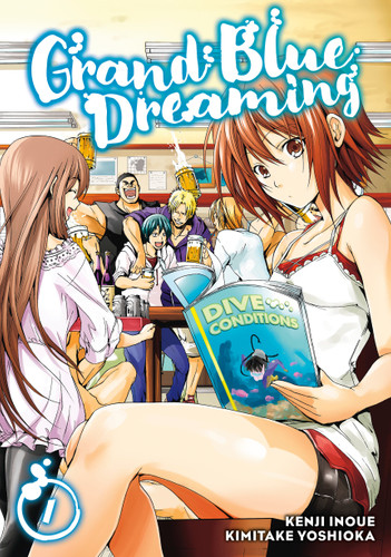 Grand Blue Dreaming 1 (Grand Blue Dreaming) book cover by Kimitake Yoshioka