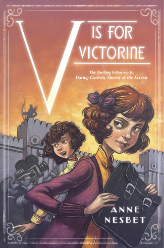 V Is for Victorine book cover by Anne Nesbet
