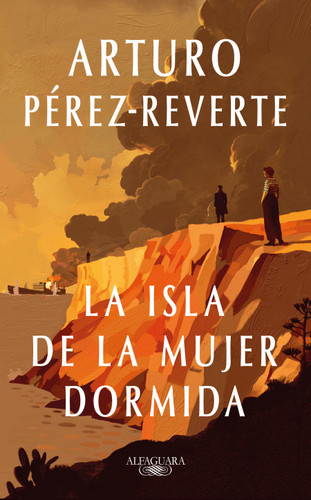 La isla de la mujer dormida / Island of the Sleeping Woman book cover by Arturo Pérez Reverte
