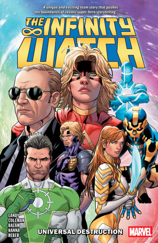 Infinity Watch: Universal Destruction (INFINITY WATCH) book cover by Derek Landy