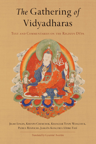 The Gathering of Vidyadharas: Text and Commentaries on the Rigdzin Düpa book cover by Jigme Lingpa, Patrul Rinpoche, Khenpo Chemchok, Khangsar Tenpa'i Wangchuk