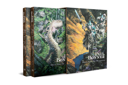 The Art of Paul Bonner: Down from the Mountains book cover by 
