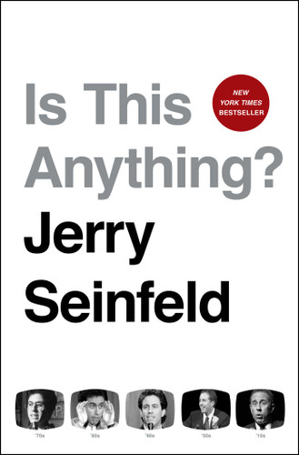 Is This Anything? book cover by Jerry Seinfeld