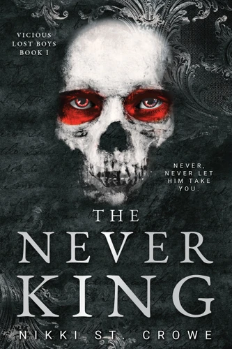 The Never King (Vicious Lost Boys, 1): A Peter Pan Dark Romance (Vicious Lost Boys) book cover by Nikki St. Crowe