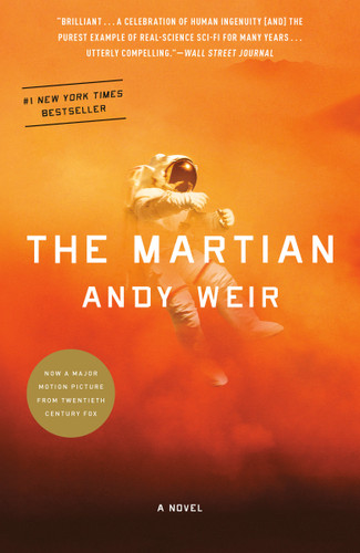 The Martian: A Novel book cover by Andy Weir