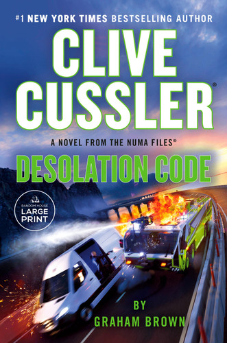 Clive Cussler Desolation Code (The NUMA Files) book cover by Graham Brown