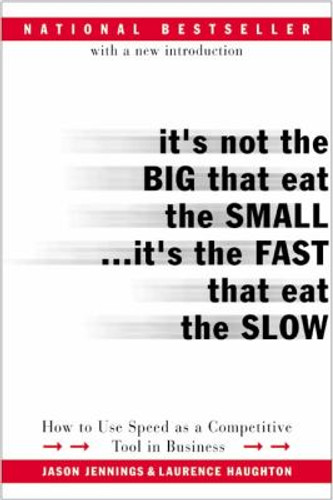 It's Not the Big That Eat the Small... It's the Fast That Eat the Slow: How to Use Speed as a Competitive Tool in Business Cover