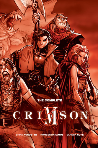 The Complete Crimson (Crimson) book cover by Humberto Ramos, Brian Augustyn