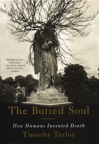 The Buried Soul: How Humans Invented Death book cover by Timothy Taylor
