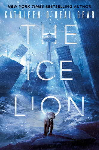 The Ice Lion (The Rewilding Report) book cover by Kathleen O'Neal Gear
