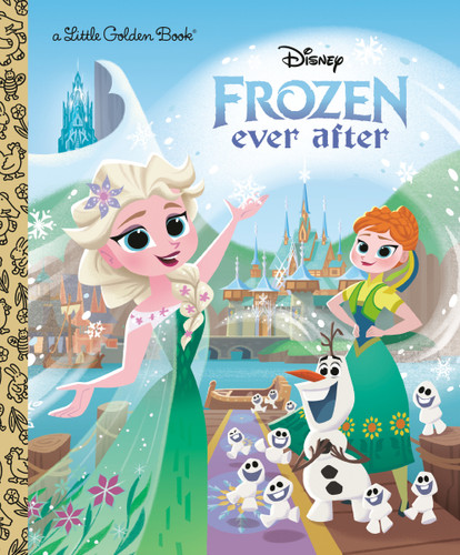 Disney Frozen Ever After (Little Golden Book) book cover by Golden Books