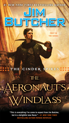 The Aeronaut's Windlass (The Cinder Spires) book cover by Jim Butcher