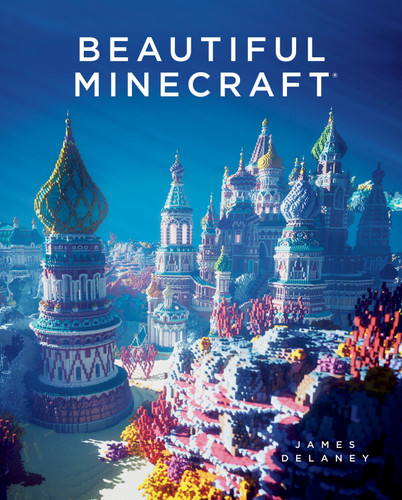 Beautiful Minecraft book cover by James Delaney
