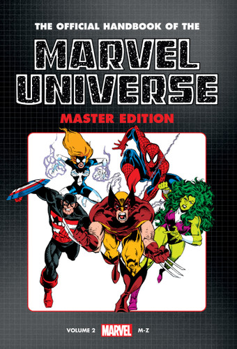 Official Handbook Of The Marvel Universe: Master Edition Omnibus Vol. 2 Heroes Cover book cover by Len Kaminski, Marvel Various