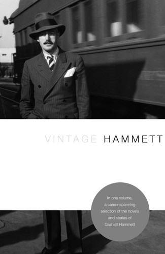 Vintage Hammett book cover by Dashiell Hammett