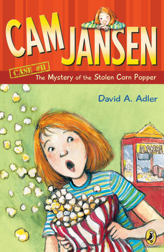 Cam Jansen: the Mystery of the Stolen Corn Popper #11 (Cam Jansen) book cover by David A. Adler