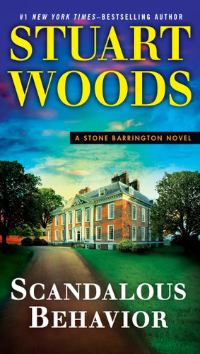 Scandalous Behavior (A Stone Barrington Novel) book cover by Stuart Woods