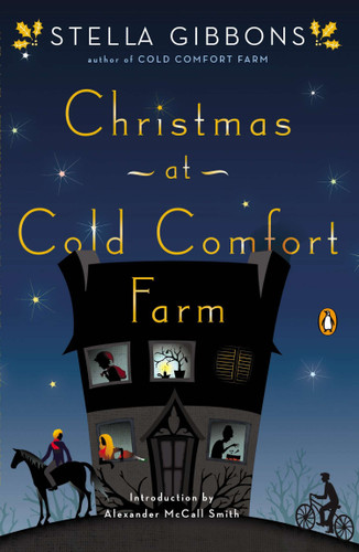 Christmas at Cold Comfort Farm book cover by Stella Gibbons