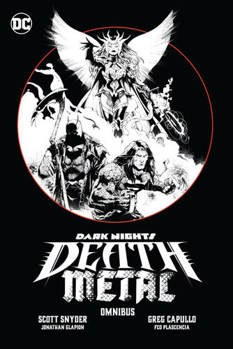 Dark Nights: Death Metal Omnibus book cover by Scott Snyder, Joshua Williamson