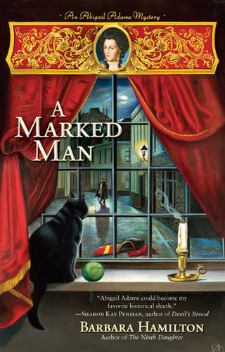 A Marked Man (An Abigail Adams Mystery) book cover by Barbara Hamilton
