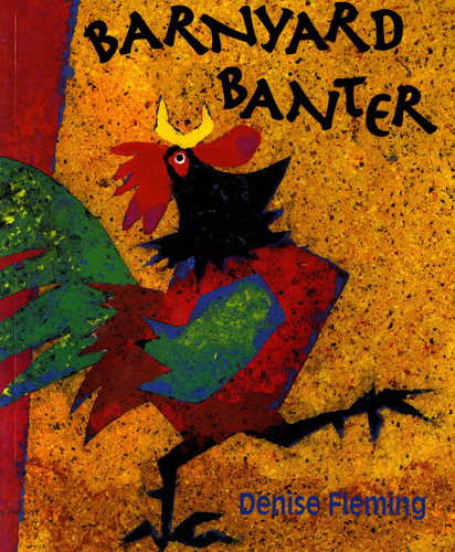 Barnyard Banter book cover by Denise Fleming