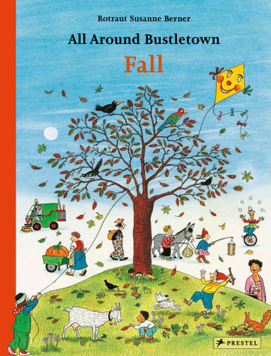 All Around Bustletown: Fall (All Around Bustletown Series) book cover by Rotraut Susanne Berner