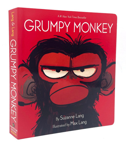 Grumpy Monkey Board Book (Grumpy Monkey) book cover by Suzanne Lang