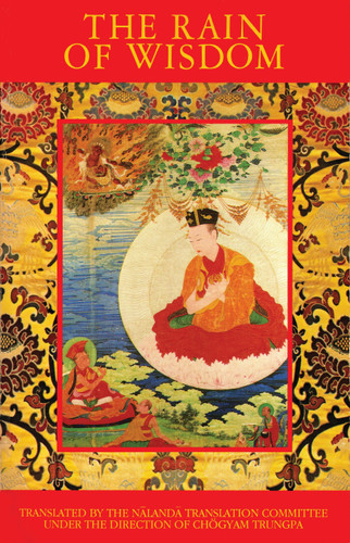 The Rain of Wisdom: The Essence of the Ocean of True Meaning book cover by 