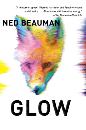 Glow book cover by Ned Beauman