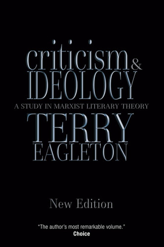Criticism and Ideology: A Study in Marxist Literary Theory book cover by Terry Eagleton