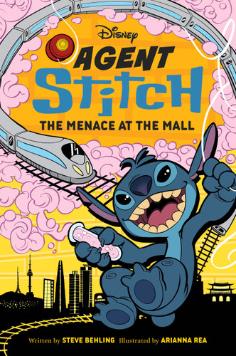 Agent Stitch: The Menace at the Mall (Agent Stitch) book cover by Steve Behling