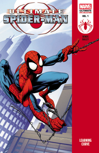 Ultimate Spider-Man Epic Collection: Learning Curve book cover by Brian Michael Bendis