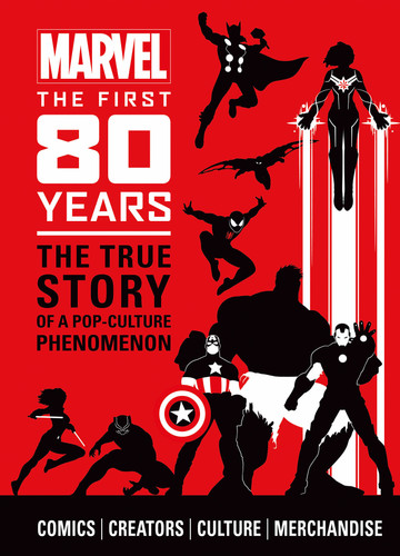 Marvel Comics: The First 80 Years (MARVEL) book cover by Titan