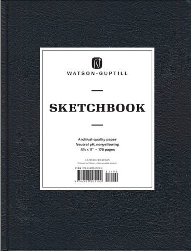 Large Sketchbook (Black) (Watson Guptill Sketchbooks) book cover by Watson-Guptill