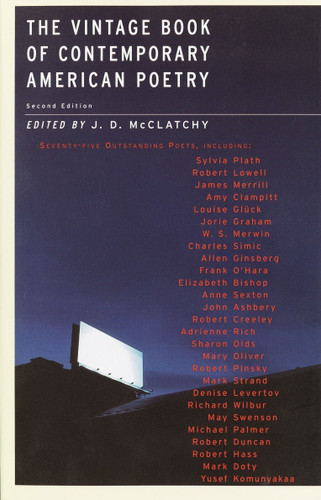 The Vintage Book of Contemporary American Poetry book cover by J. D. McClatchy