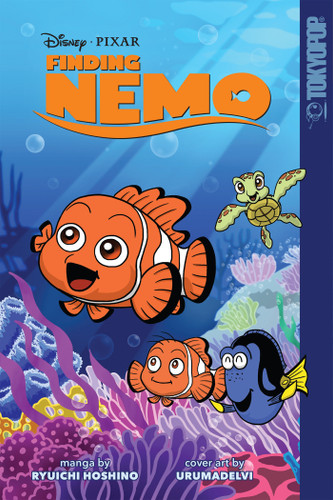 Disney Manga: Pixar's Finding Nemo book cover by Ryuichi Hoshino