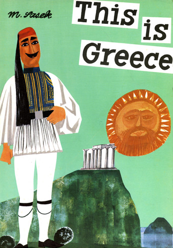 This is Greece (This is . . .) book cover by Miroslav Sasek