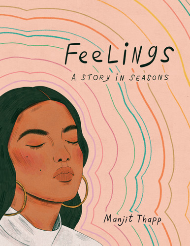 Feelings: A Story in Seasons book cover by Manjit Thapp